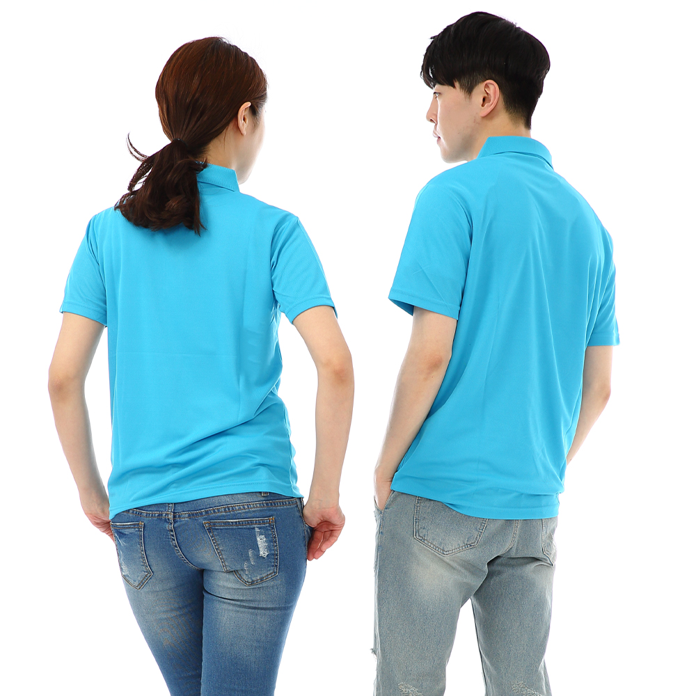(16color)쿨론기능성왼포켓없음 물색반팔티셔츠 식당 카페 단체티 홀서빙복 - 상세 이미지 3