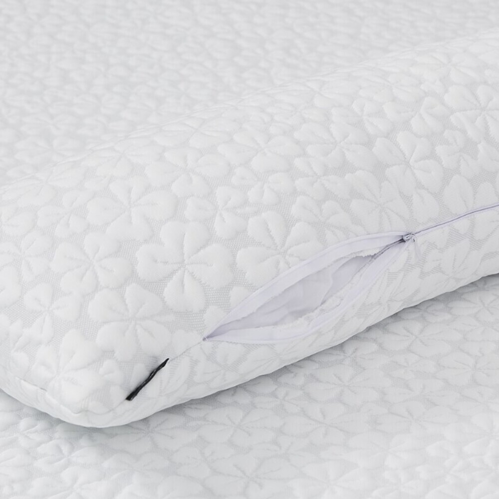 코지네스트 레노마홈 시원한 여름 냉감 바디필로우 클로냉감 화이트, 30x100cm