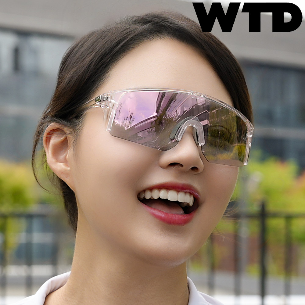2025년형 WTD 레디 변색 미러 고글 골프 자전거 러닝 테니스 스포츠 선글라스
