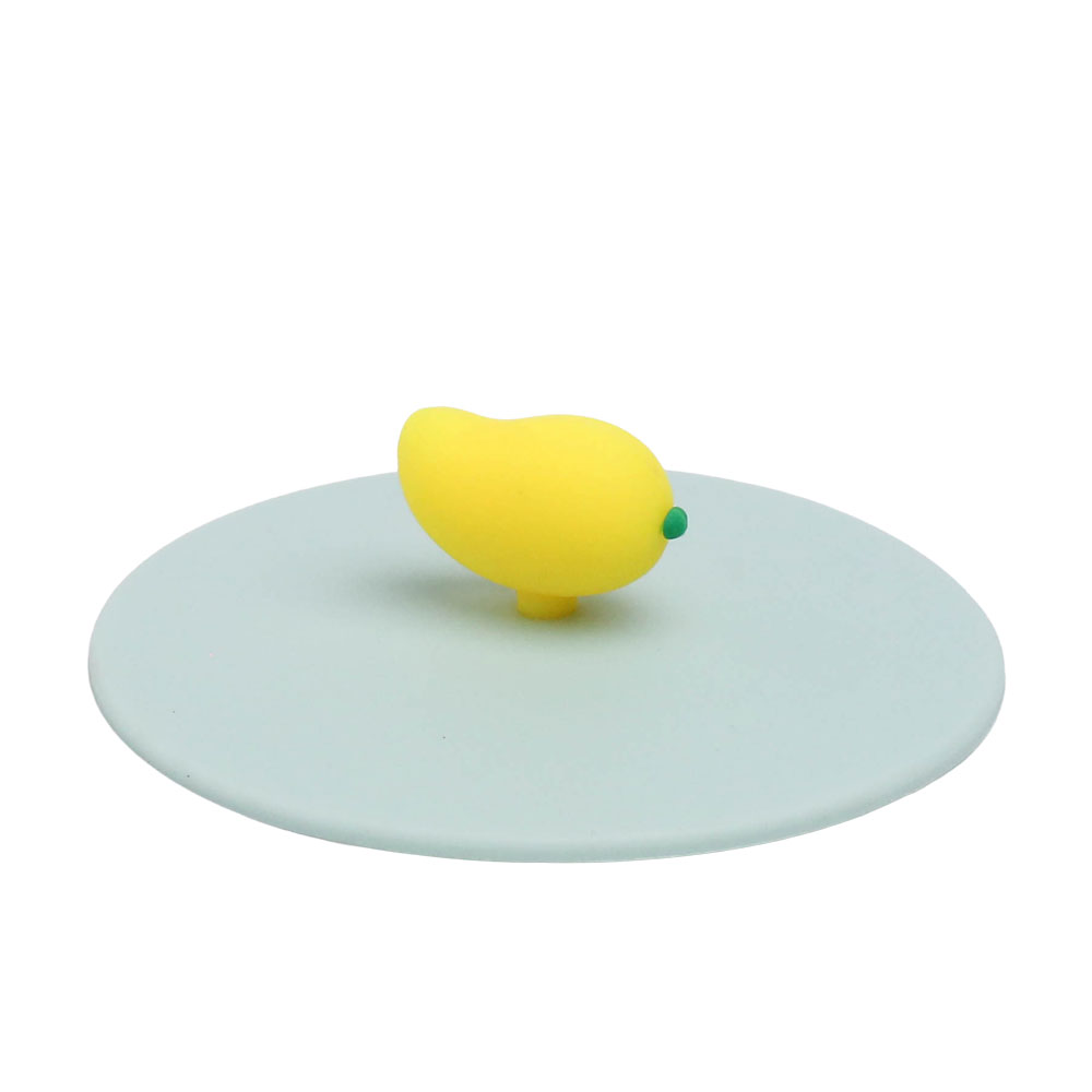 아이크빈 컵 뚜껑 머그컵 덮개 실리콘 머그리드 망고