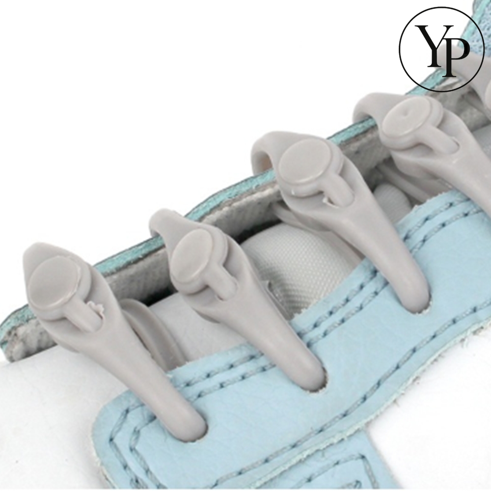 매듭없는 실리콘 신발끈 클립 고무끈 운동화 축구화 탄성 안풀리는 고정 벨트