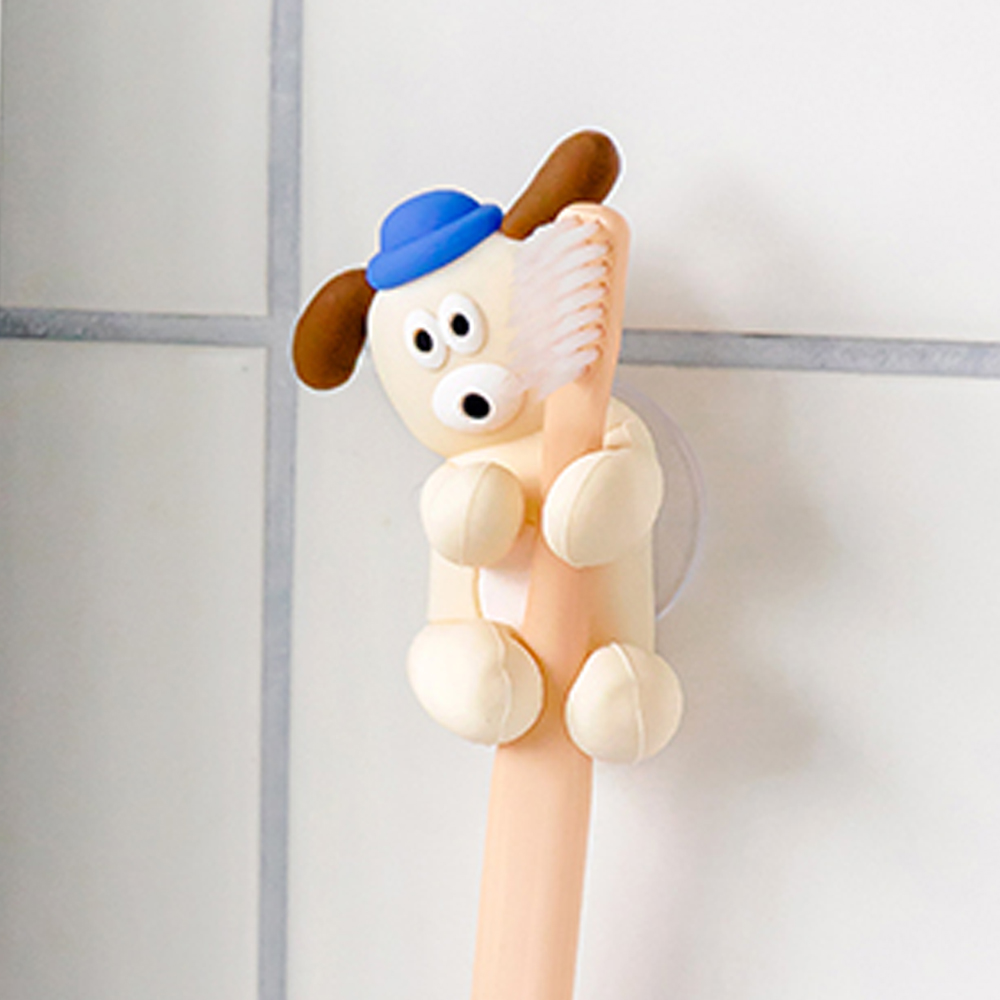 치간 칫솔거치대 흡착식 동물 칫솔걸이 버니 - 상세 이미지 2
