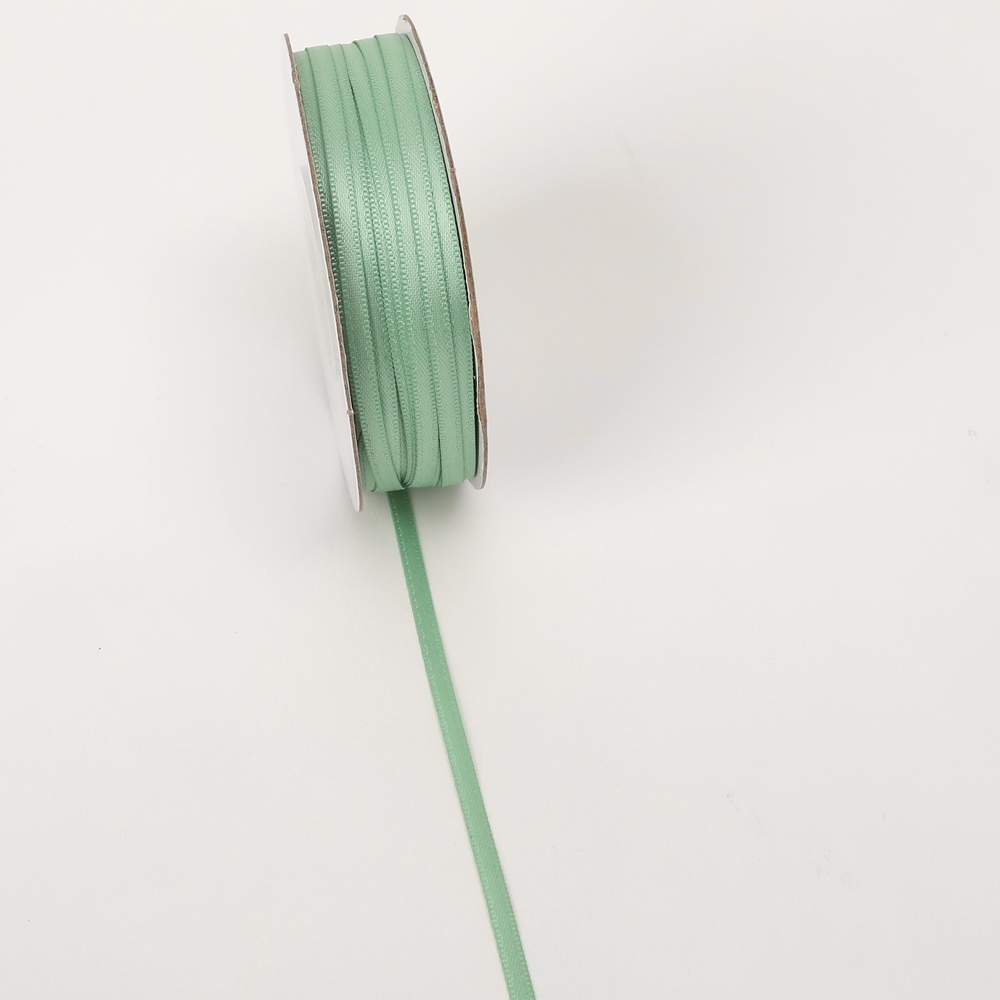 얇은 공단 리본 청첩장 끈 선물 포장 케이크 공예 3mm 이미지 4