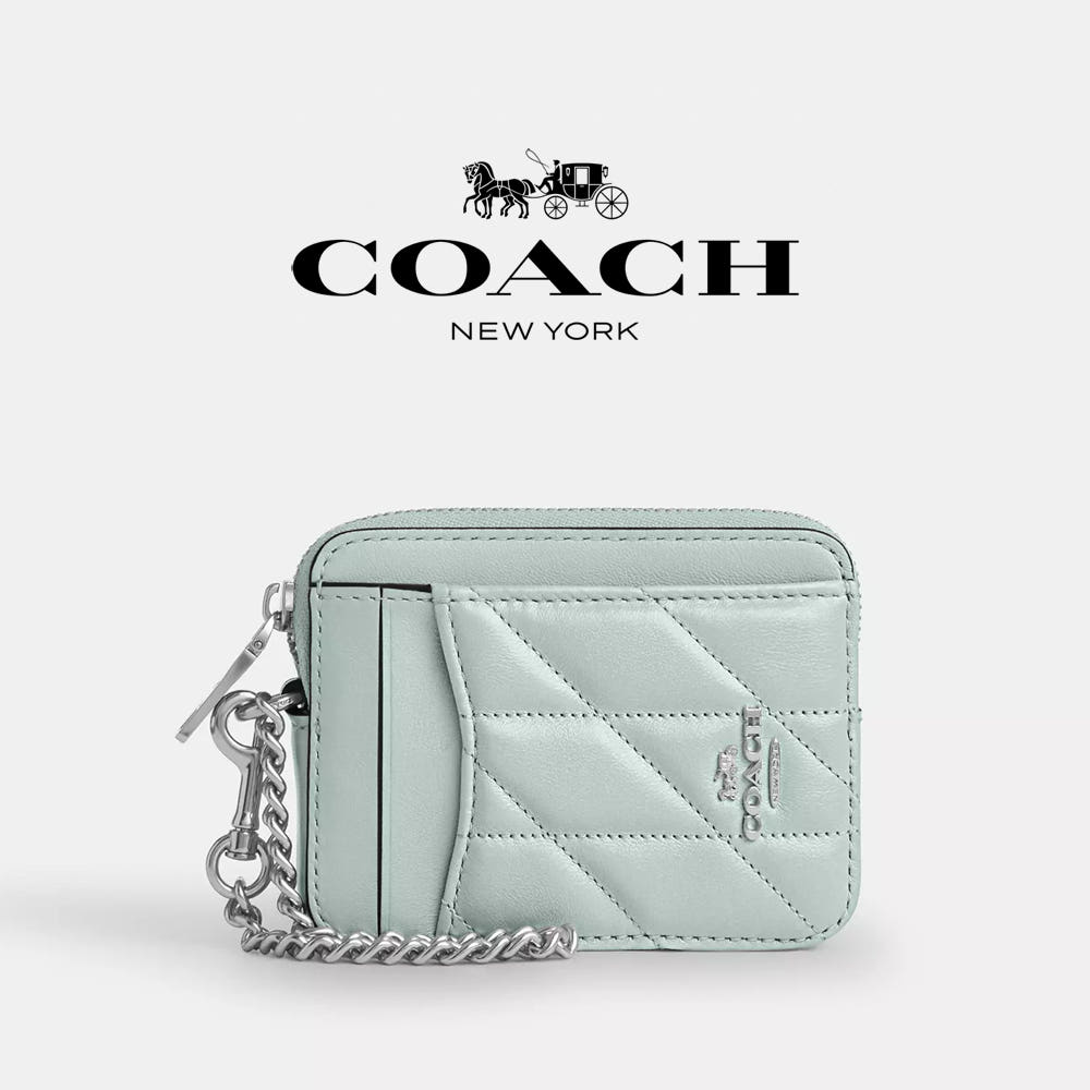 코치 짚 카드 케이스 체인 카드지갑 Zip Card Case CBL77 : 올에이블