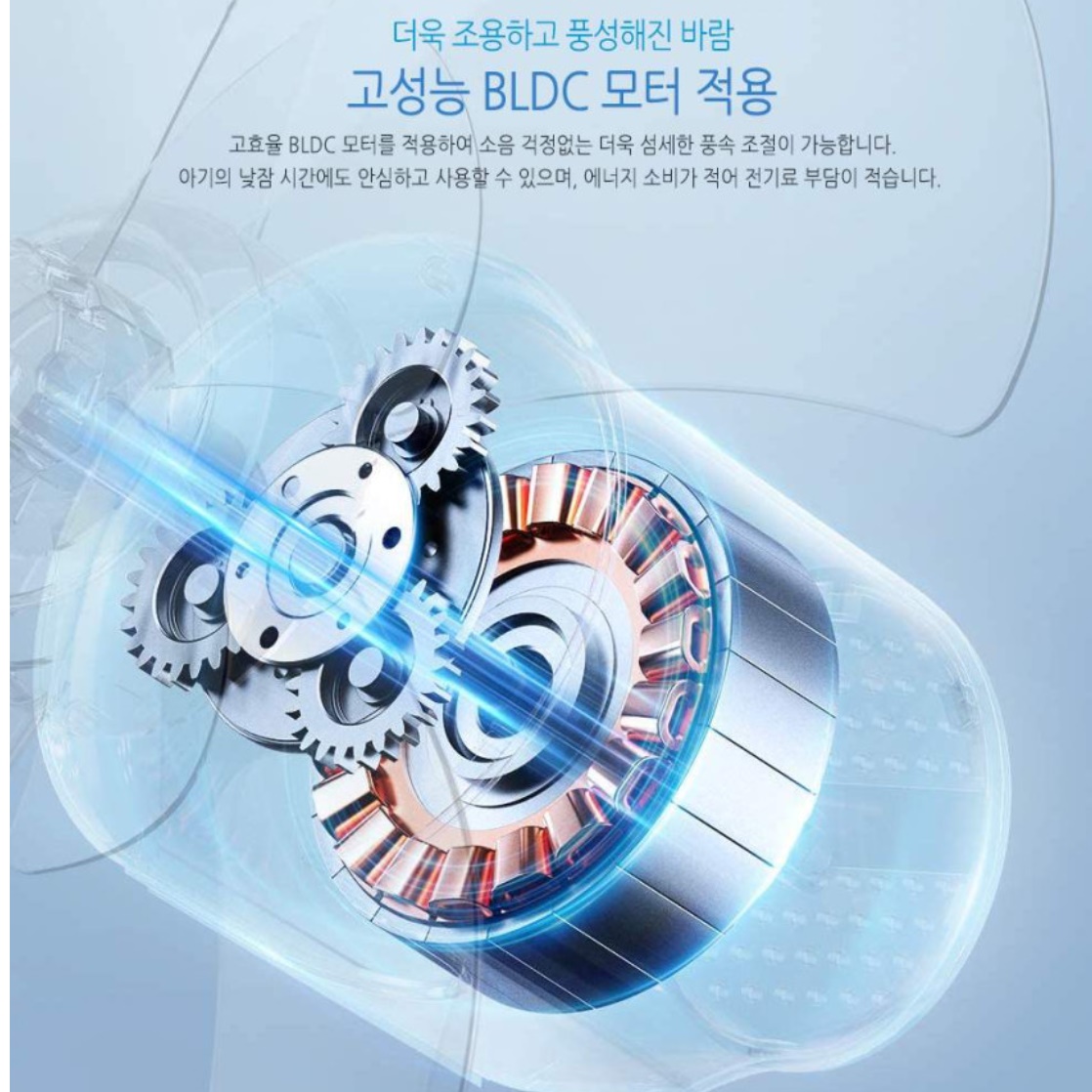 BLDC 조용한 업소용 선풍기 매장 선풍기 식당 매장용 영업용 선풍기 - 상세 이미지 3