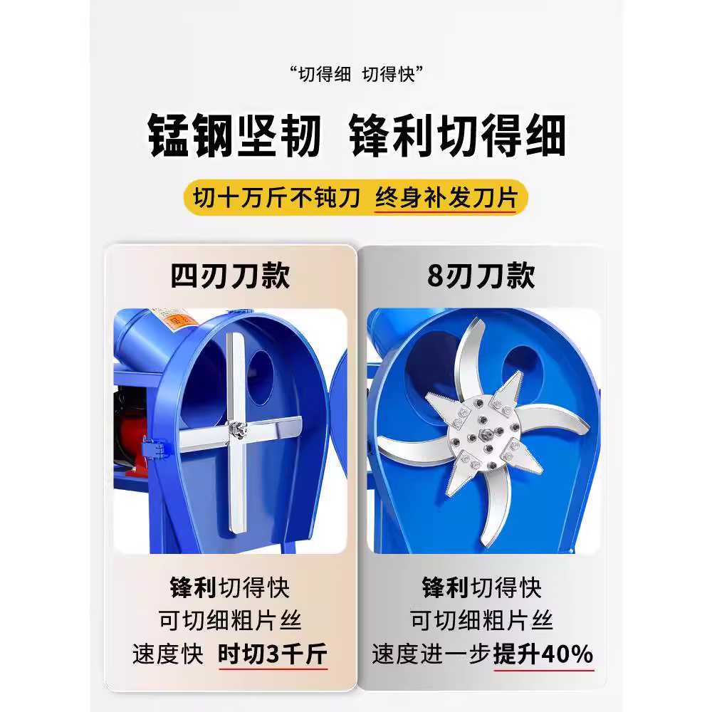 사료 분쇄기 농업용 야채 양념 분말 전동 맷돌 모터 1900W - 상세 이미지 2