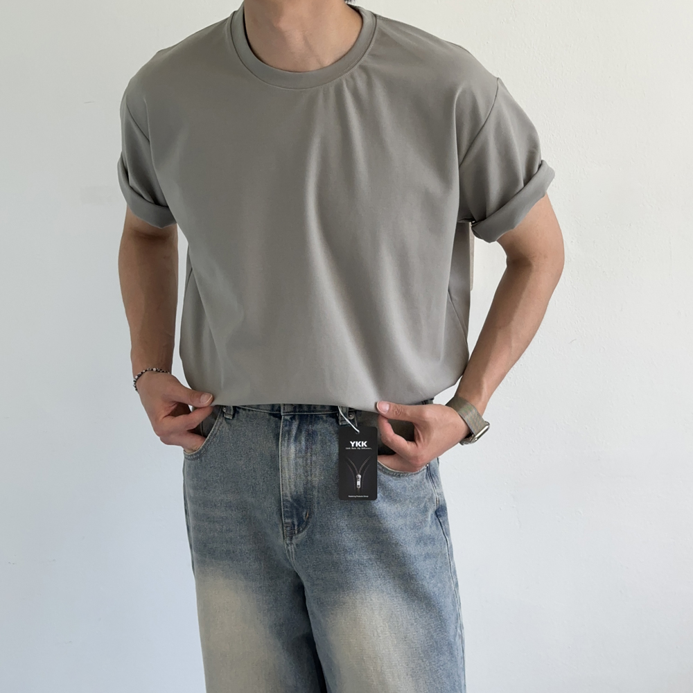 남자 반팔티 빅사이즈 흰색 쿨 티셔츠 머슬핏 반팔