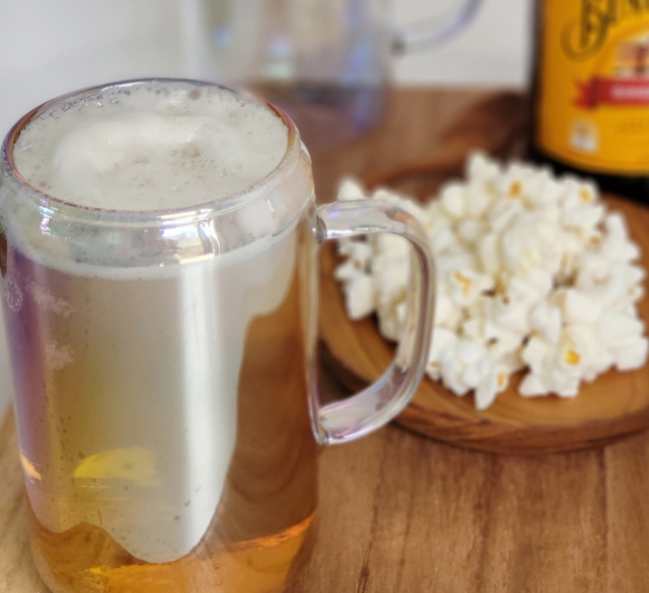 맥주500잔 하이볼잔 생맥주잔 500ml 얼음 아이스 내열유리 에이드 유리컵 - 상품 이미지