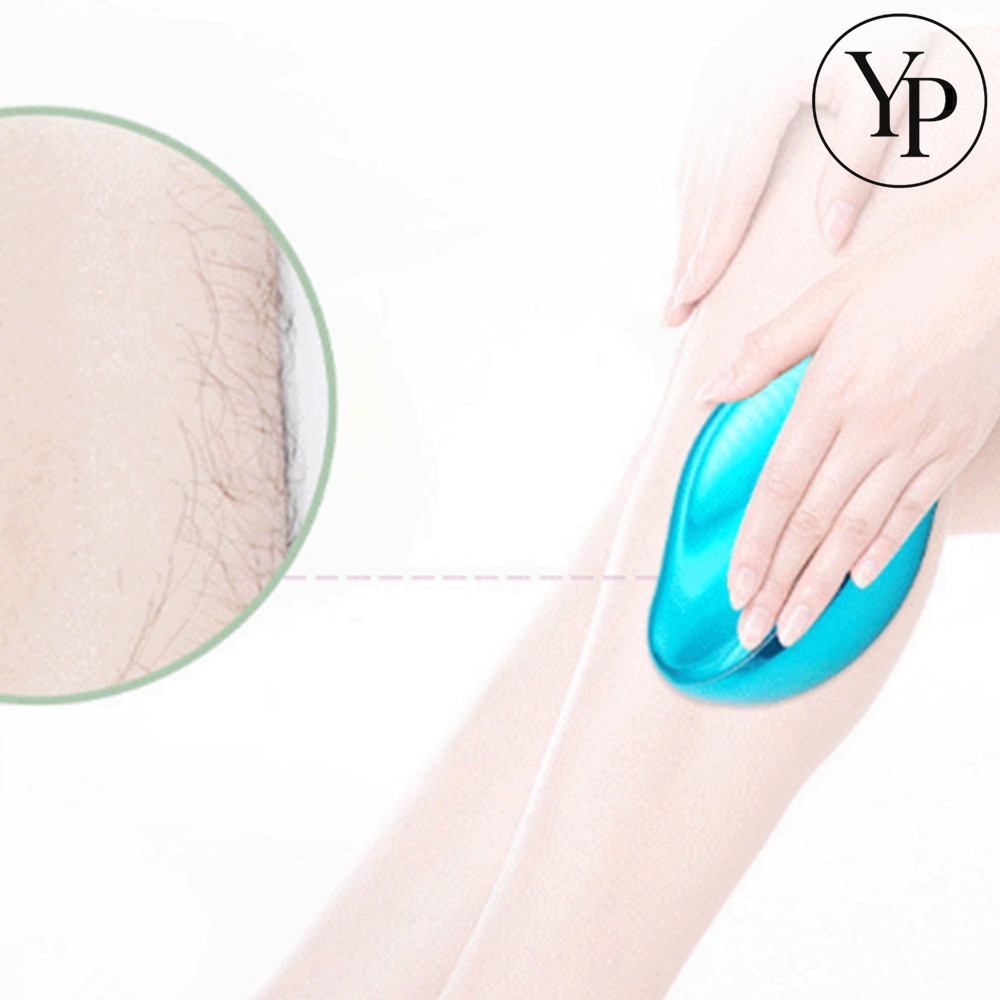 문지르는 나노 글라스 바디 제모기 면도기 스무스 스킨 각질제거 바디트리머 각질제거 왁싱 피부케어