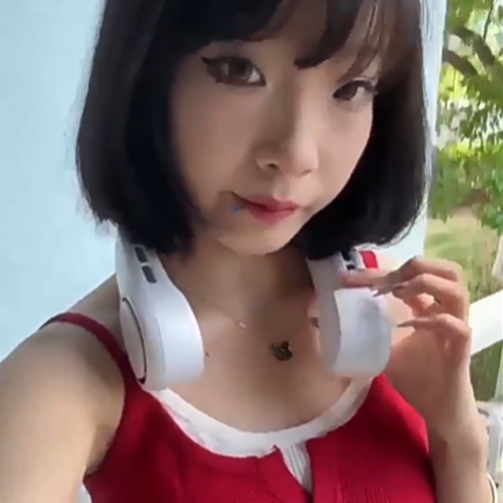 저소음 냉풍 넥선풍기 목걸이선풍기 넥풍기 넥쿨러 휴대용 넥밴드 화이트 6000mAh 8H - 상세 이미지 5