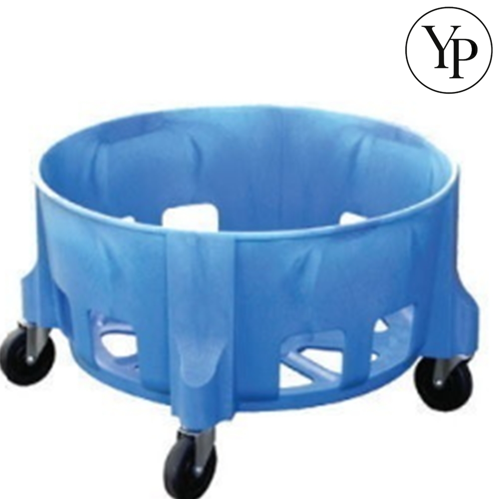 대형 물통 원형 운반 핸드 카트 이동식 바퀴 육수통 급수통 핸드카 짐수레