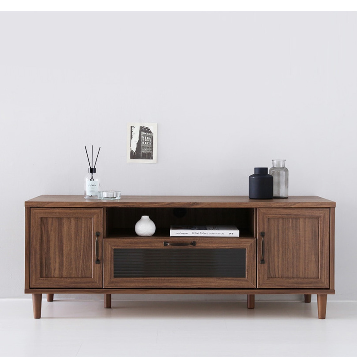 안방 TV 장 티브 다이 서랍장 오디오장식장 오디오장 키큰거실장 고급 엔틱 원룸 1200