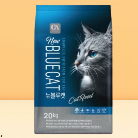 제일사료 CA코리아 뉴블루캣 길냥이 고양이 대용량 사료 20kg