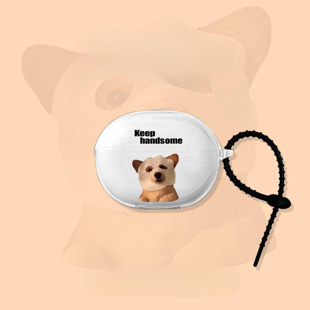 샥즈 오픈닷 원 투명 케이스 강아지 고양이 애완동물 사진 커버 휴대 전화 고양이 투명 쉘 + 검은 밧줄로 놀 Shaoyin Opendots One E310 - 상세 이미지 4