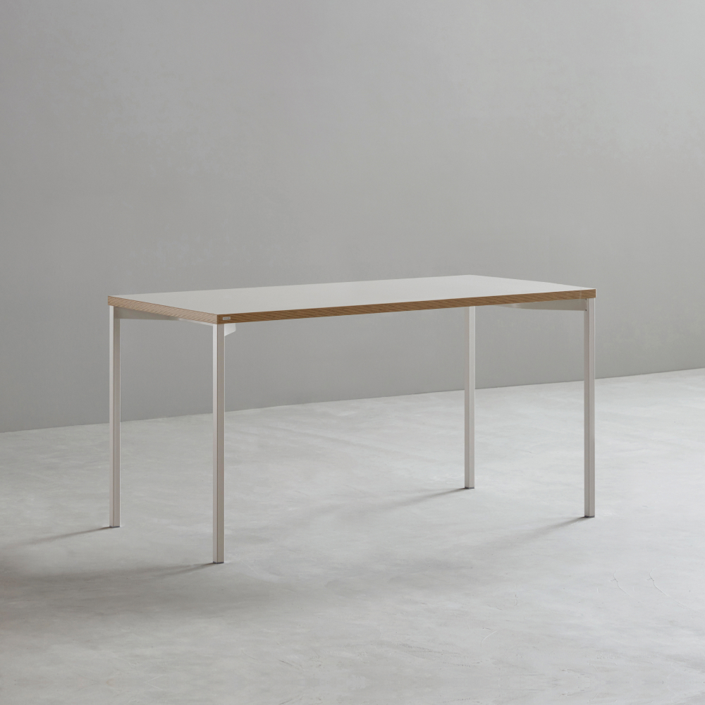 데스커 베이직 책상 1400x600mm, 화이트 - 상품 이미지