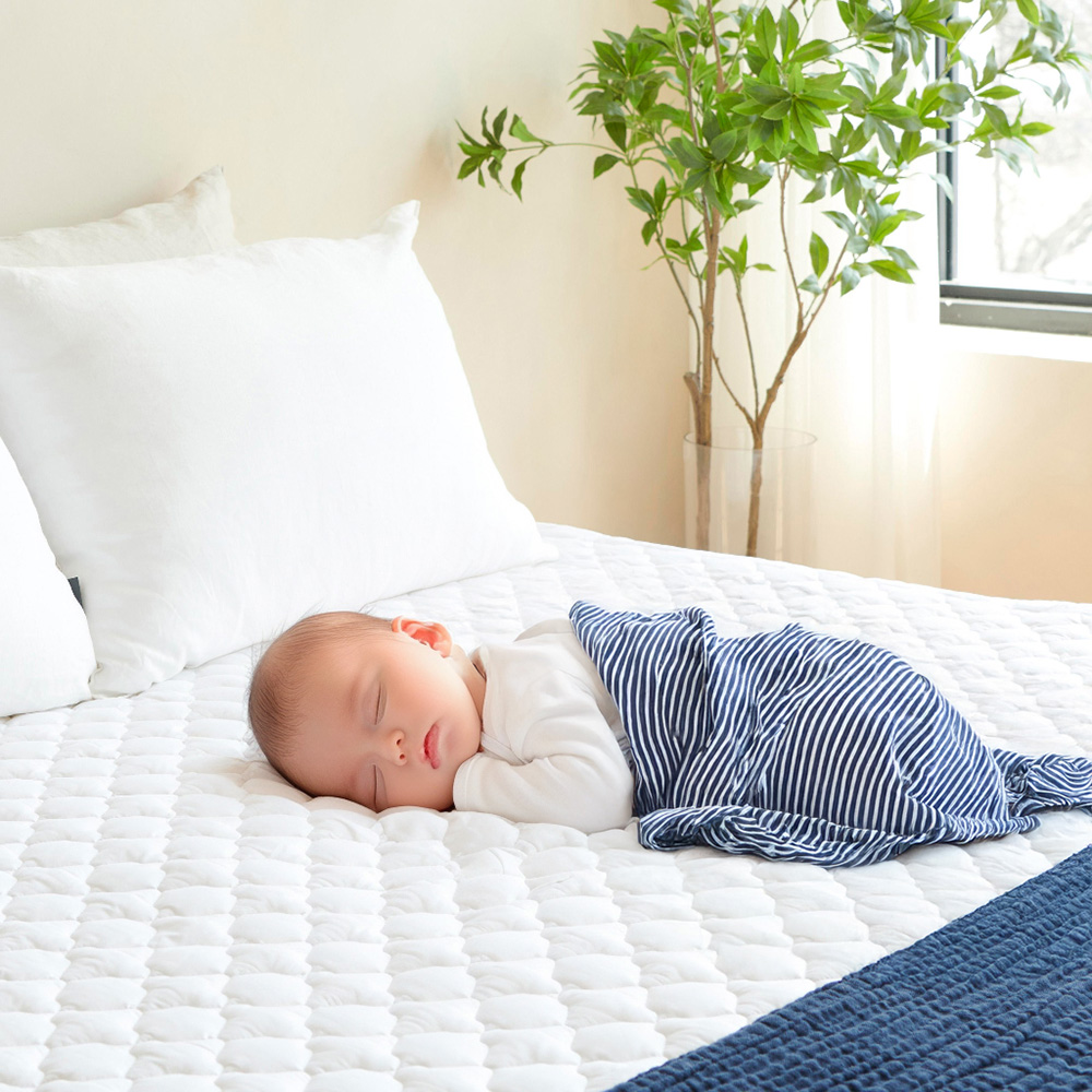 [겨울침구 BEST] ON이브자리 베이직 양모 침대 단잠패드