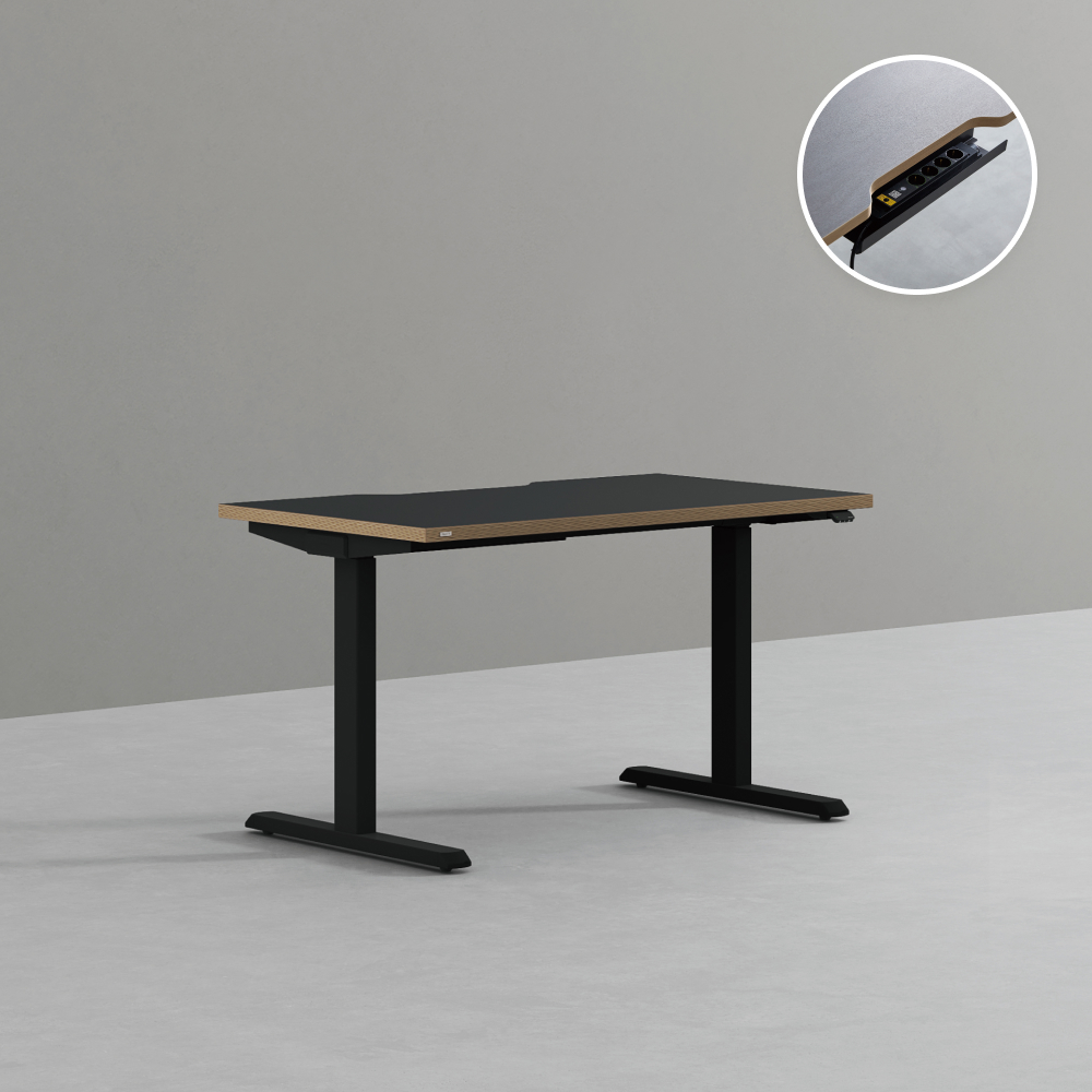 데스커 모션데스크 플러스 1200x700mm, 화이트 - 상품 이미지
