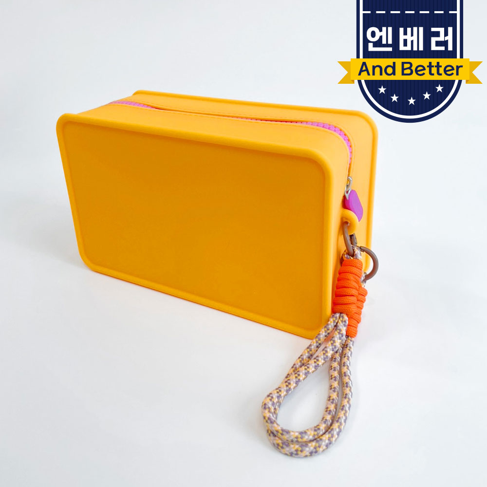 실리콘 파우치 쥬디 수영가방 모찌백 수영복파우치 여행용 이미지 6
