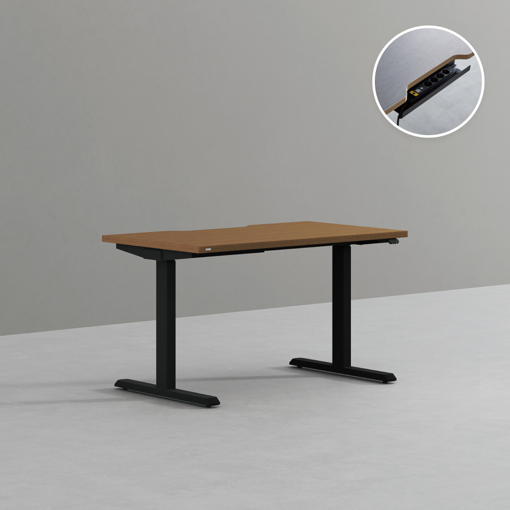 데스커 모션데스크 플러스 1200x700mm, 모던아카시아 - 상품 이미지