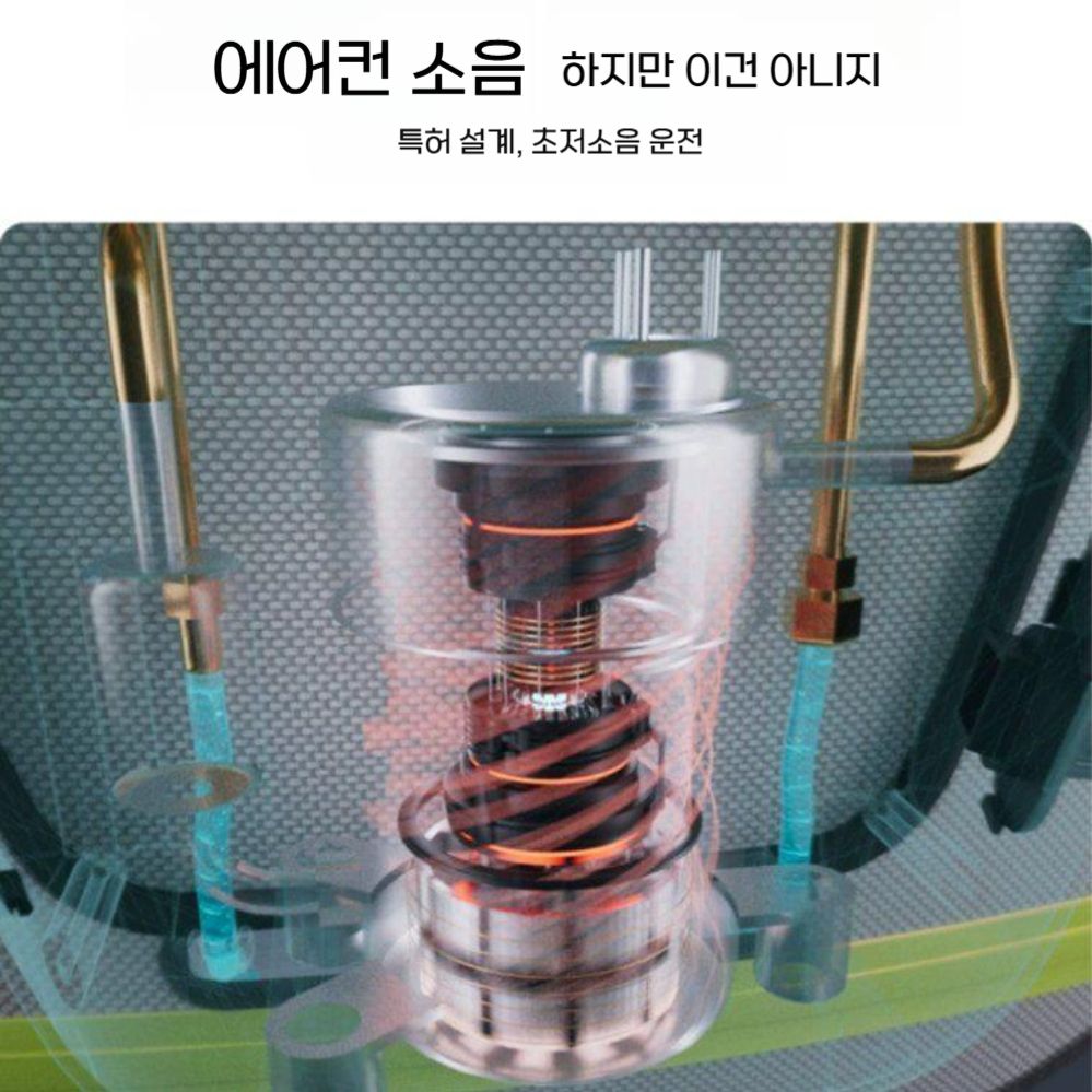 선풍기 에어컨 슈트 압축 메커니즘 냉각 조끼 작업복 - 상세 이미지 3