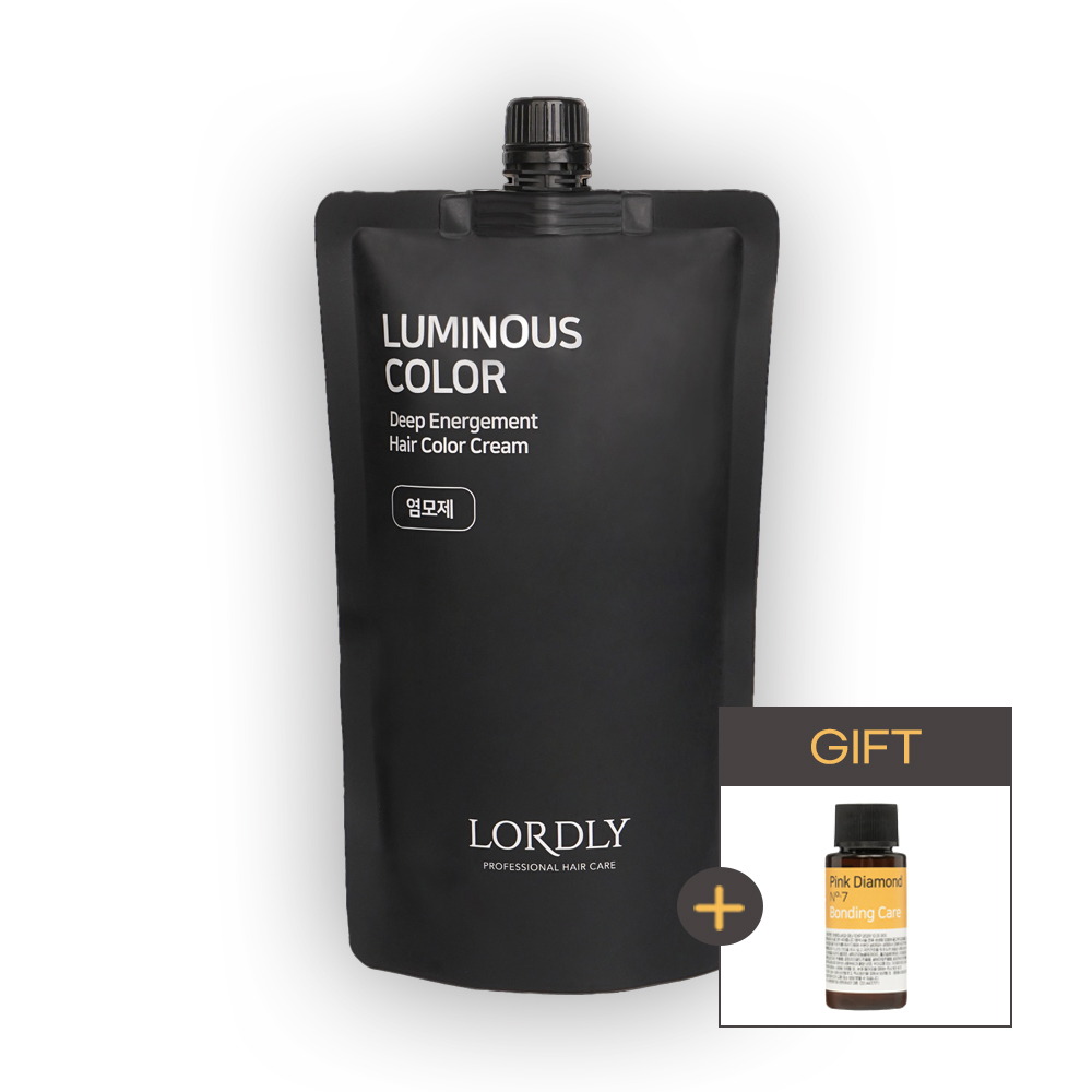 로드리 루미너스 순한 저자극 밝은 멋내기 새치염색약 붉은기없는 미용실 셀프염색약 500g