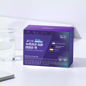 익스트림 올인원 영양제 멀티 종합 비타민 뉴트리션 이뮨 데일리팩 30포,... 맛있게 먹은 솔직 후기 - 상품 이미지 2