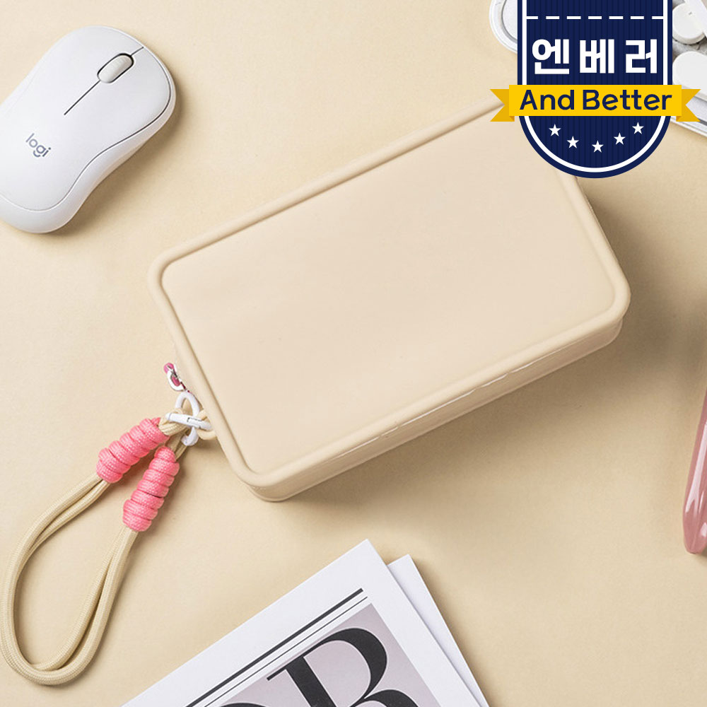 실리콘 파우치 쥬디 수영가방 모찌백 수영복파우치 여행용 이미지 8