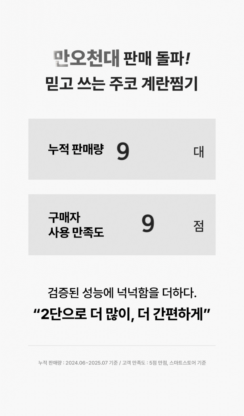 주코 올스텐 2단 계란찜기 계란삶는기계 에그쿠커 스팀듀오 ZE-AL380B 판매처 상세 정보 이미지 3