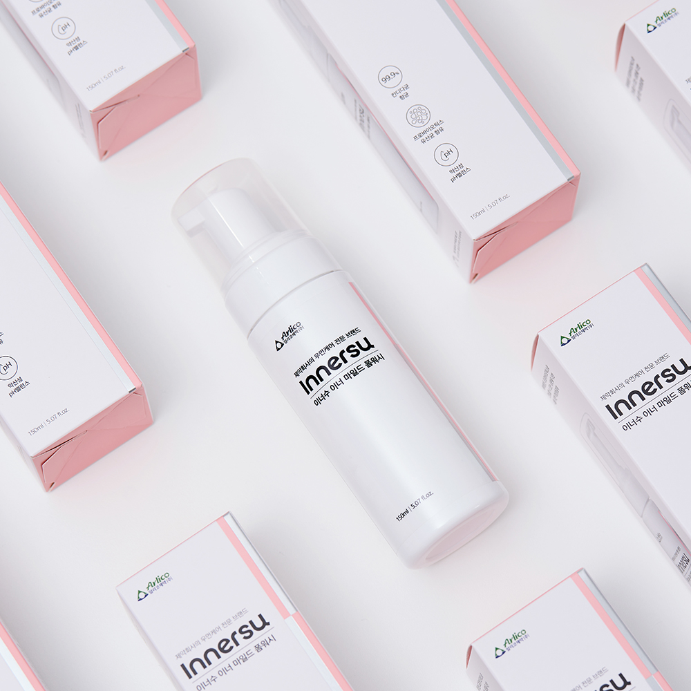 이너수 이너 마일드 폼워시 여성청결제 150ml, 1개 - 상세 이미지 3