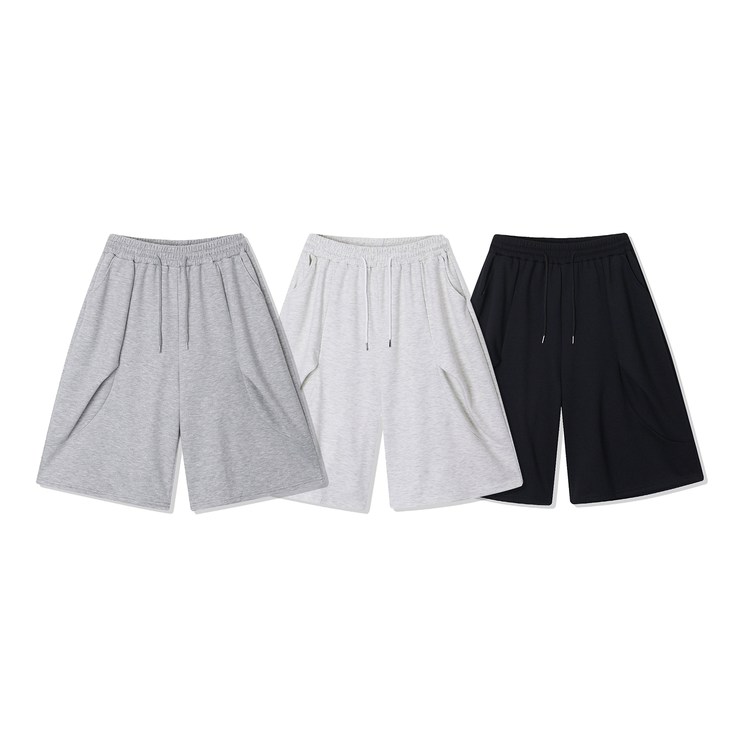 7부반바지 남자버뮤다팬츠 회색반바지 벌룬팬츠 - 상세 이미지 5