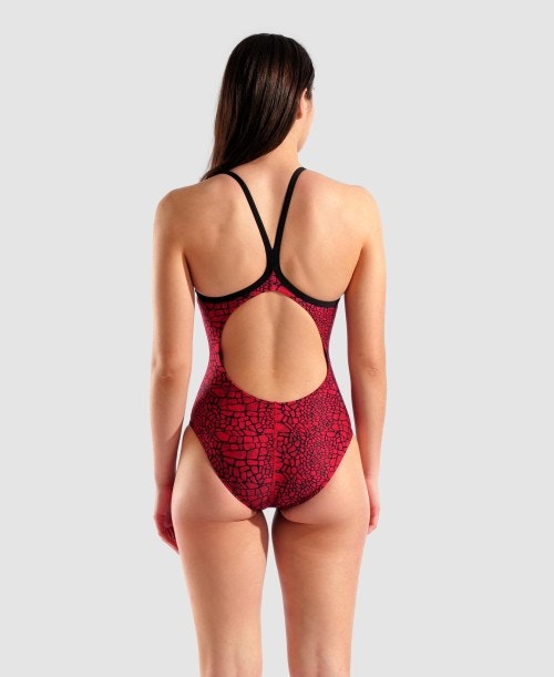 아레나 Snakeskin Lightdrop Back One Piece - 메인 이미지