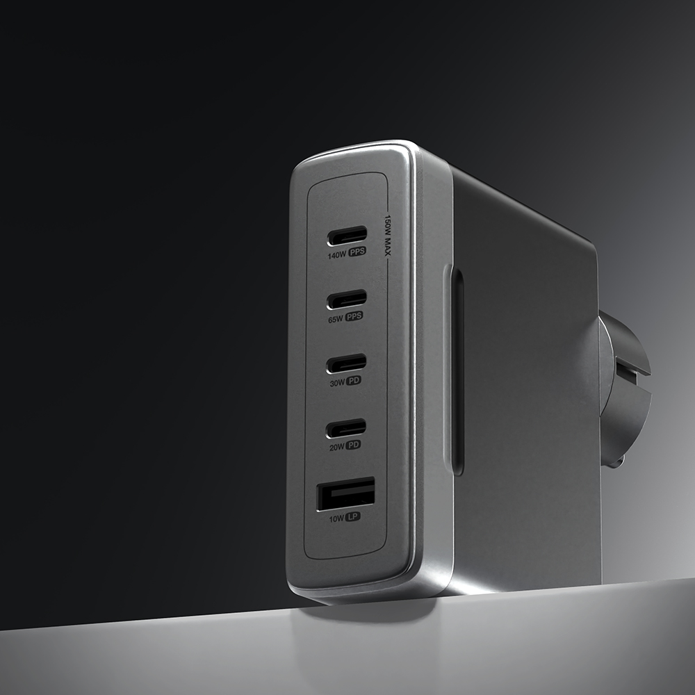 PD3.1 150W PPS GaN 접지 멀티 초고속 충전기 GX410 - 상세 이미지 3