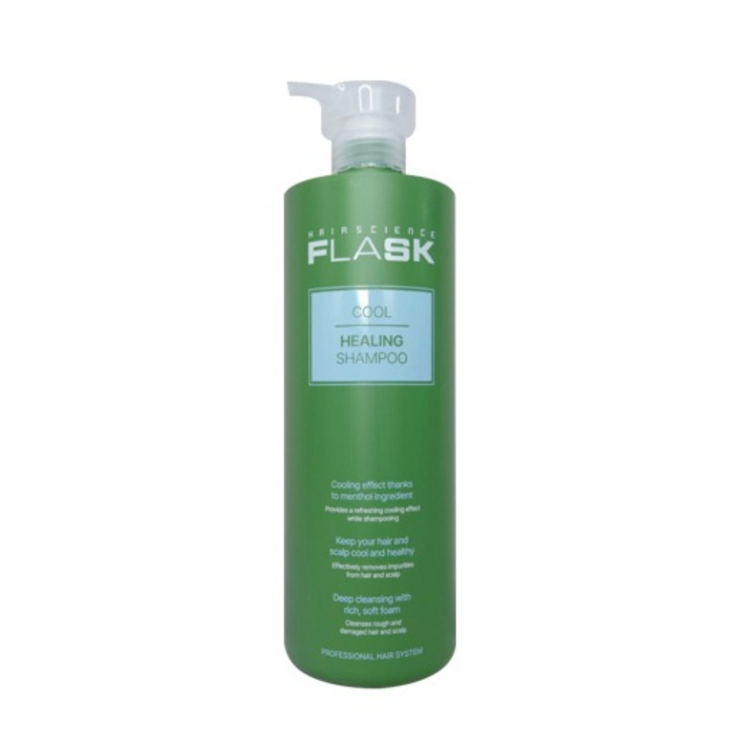 플라스크 쿨 샴푸 1000ml 쿨링효과 헤어샵전용(구 아이무코) - 상품 이미지