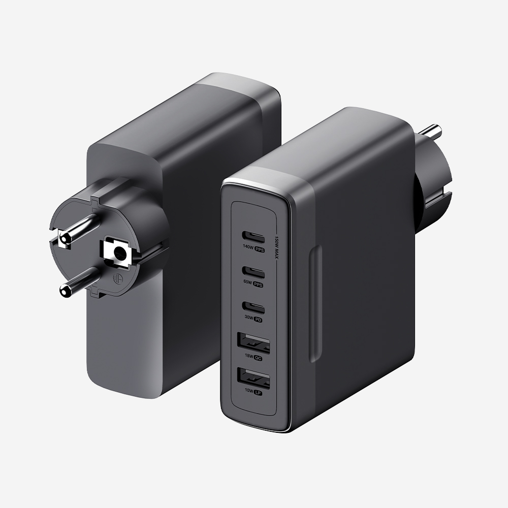 PD3.1 150W PPS GaN 접지 멀티 초고속 충전기 GX310