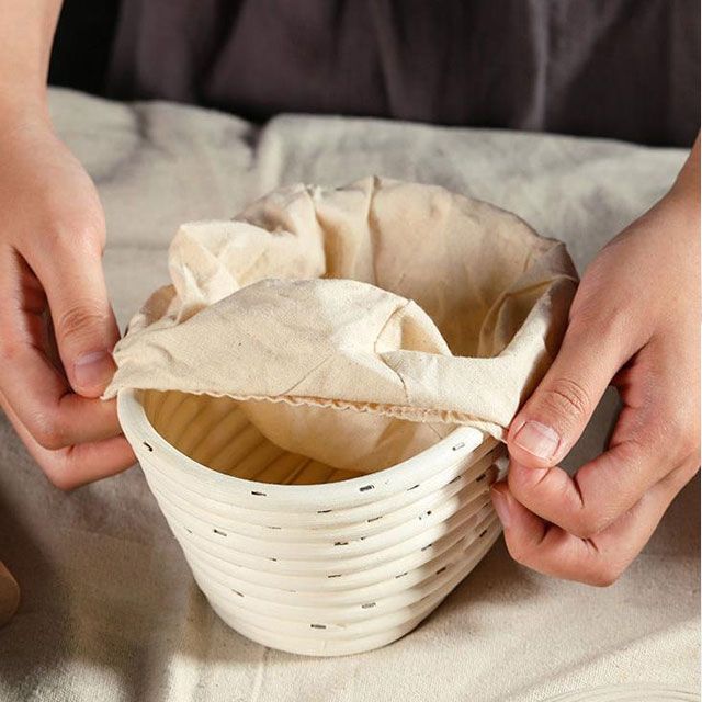 반느통 발효 빵바구니 박코르프 바구니천 원형(대) - 상세 이미지 2