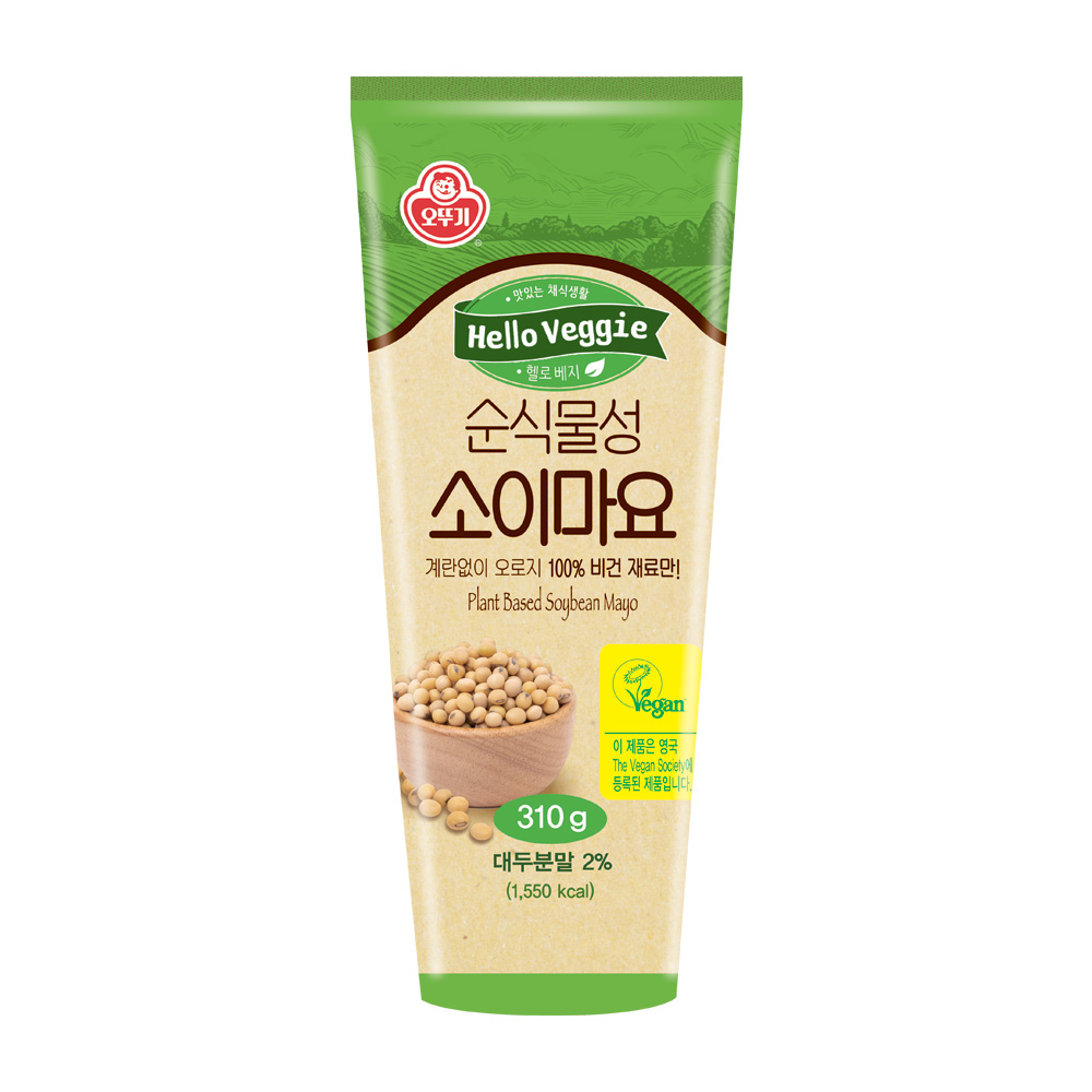 오뚜기 헬로베지 순식물성 소이마요 310g
