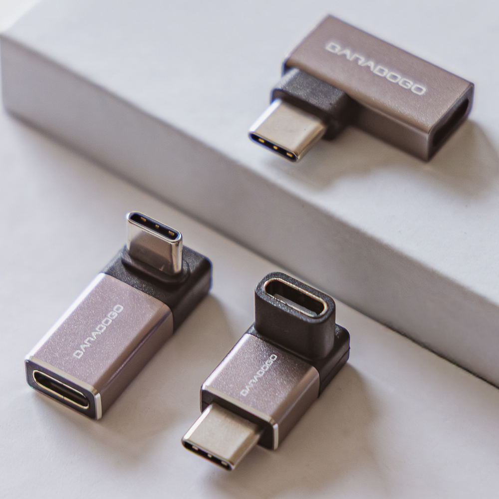 바라보고 USB4 C타입 90도 ㄱ자 변환젠더 240W 40Gbps - 상세 이미지 5