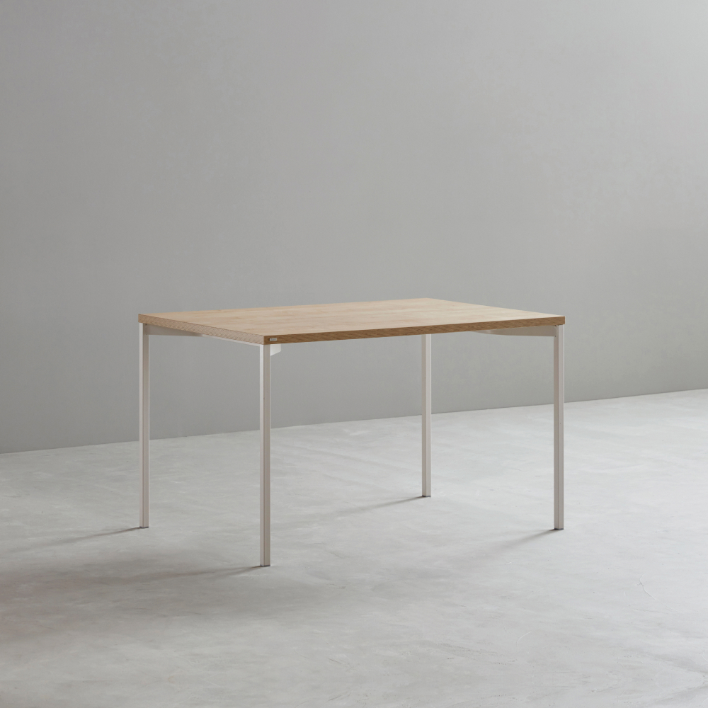 데스커 베이직 책상 1200x800mm, 메이플+화이트 이미지 1