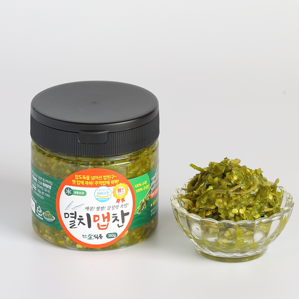한칼식품 멸치맵찬 250g 멸치고추다대기 매콤 밥도둑 반찬 맛있게 먹은 솔직 후기 - 대표 이미지