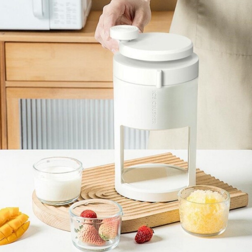 빙수기계가정용 눈꽃빙수 수동빙수기 슬러시 얼음가는기계