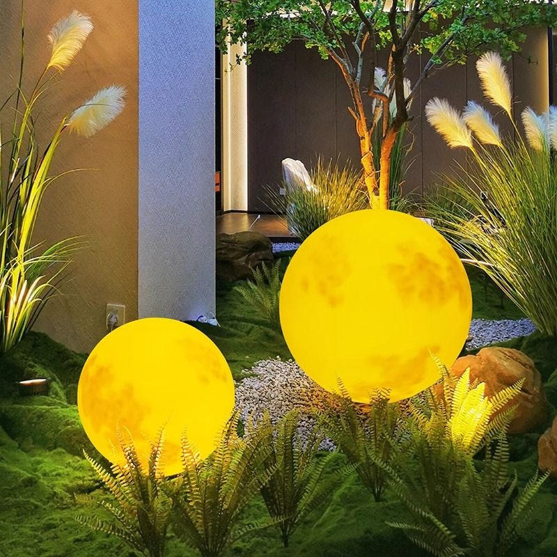 달 조명 인테리어 연출 예시 1