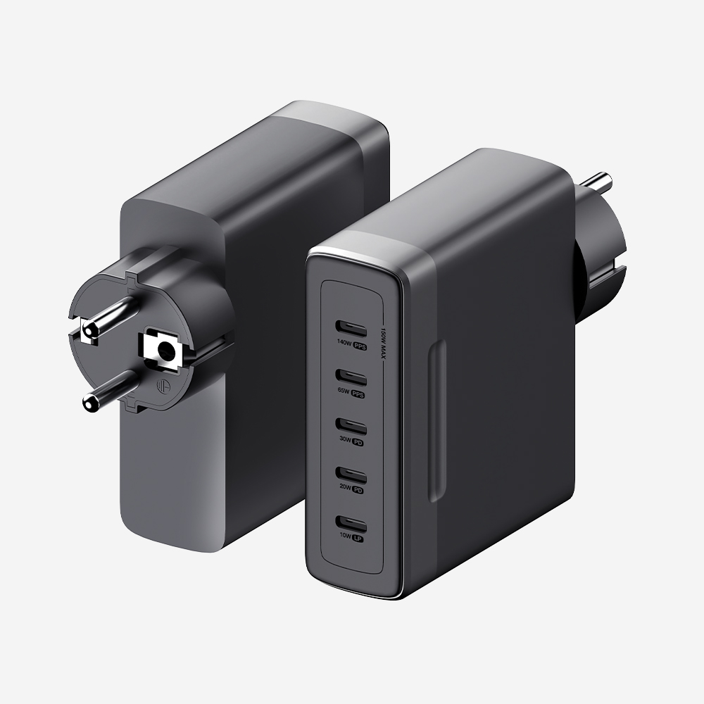 PD3.1 150W PPS GaN 접지 멀티 초고속 충전기 GX510