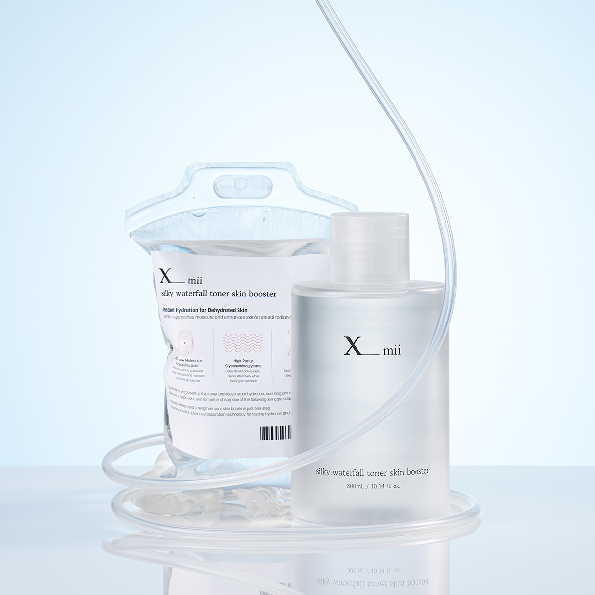 엑스미 수분토너 속건조 빠른흡수 히알루론산 판테놀 저자극 스킨부스터 300ml, 1개 이미지 6