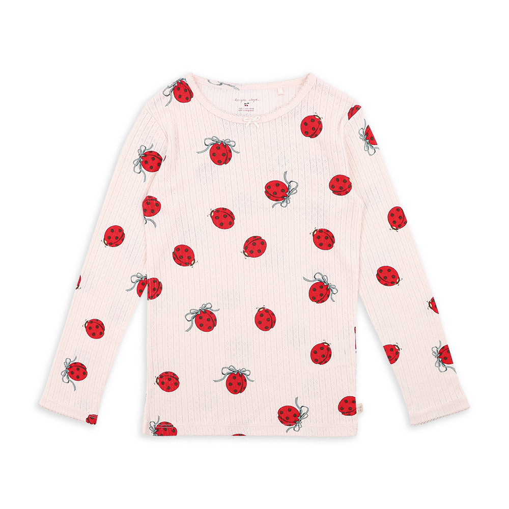콩제슬래드 키즈 미니 무당벌레 티셔츠 KS102208 LADYBUG - 상품 이미지
