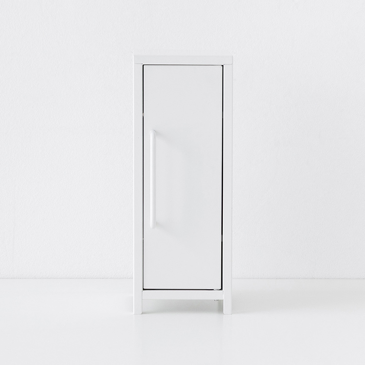 피도르 미니수납장 105x105x275mm, 1단, 화이트 7747.3713 - 메인 이미지