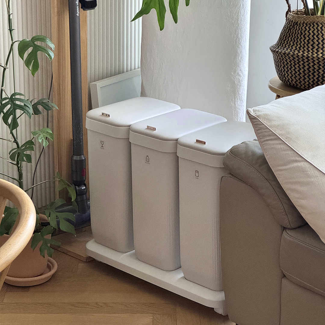 플루딕 가정용 재활용 분리수거함 3P 세트