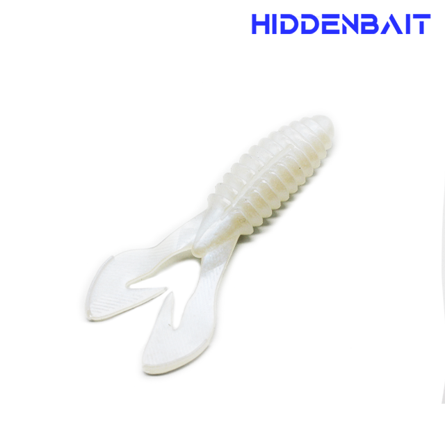 히든베이트 팔라스 호그웜 배스웜 배스루어 소프트베이트 H007 PUMPKIN RED, 9.5cm(3.7inch) - 상세 이미지 3