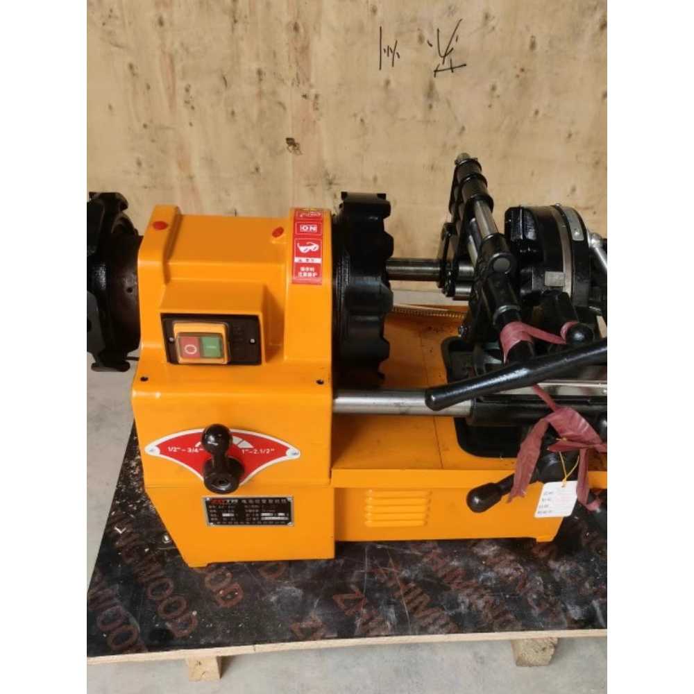 전동 배관 나사기 파이프 머신 나사산 전기형 공구 2인치 고속 1300w - 상세 이미지 2