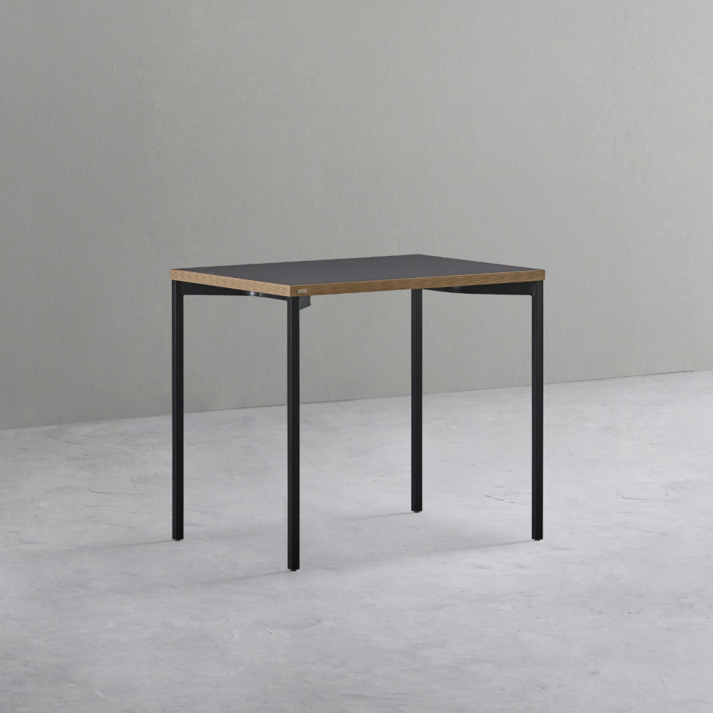 데스커 베이직 책상 800x600mm, 빈티지블랙 - 상품 이미지