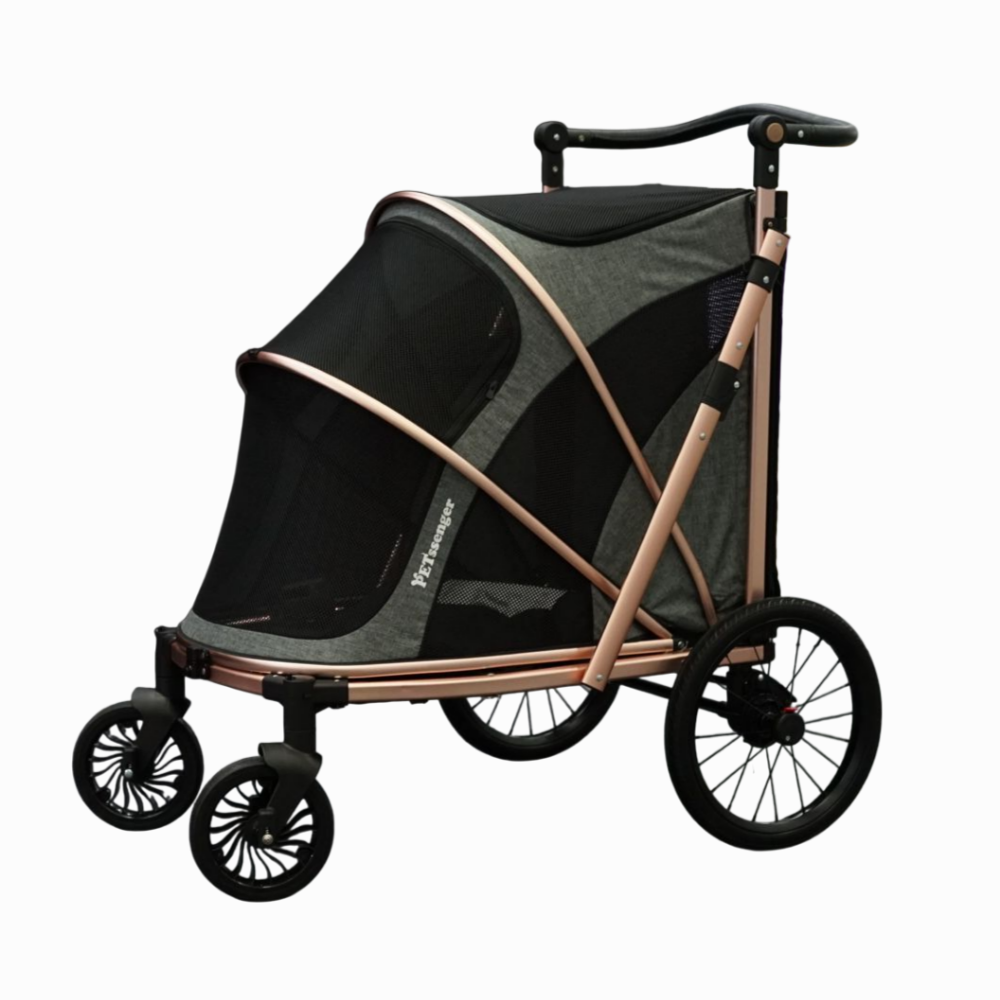 펫신져 헤비 캐리어 접이식 반려동물 유모차 대형견 개모차
